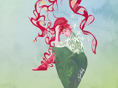 elastic mind botanic botanical botanical art branding by maja pučko design graphic design illustration