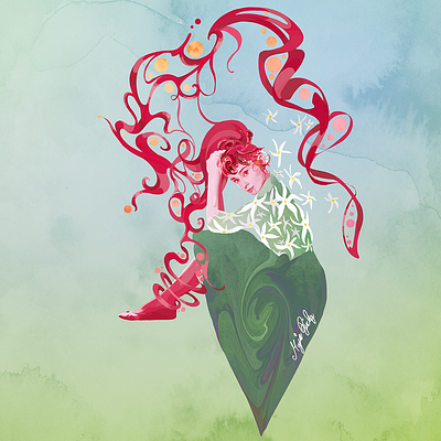 elastic mind botanic botanical botanical art branding by maja pučko design graphic design illustration