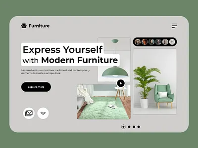 Furniture - Shopify Website Design - Web Design - Product Design design trend 2024 ecommerce website design furniture website design 2024 haseebiz intuitive design landing page design orizon product design shopified shopify shopify landing page shopify store shopify website design web app design web design webpage design website design