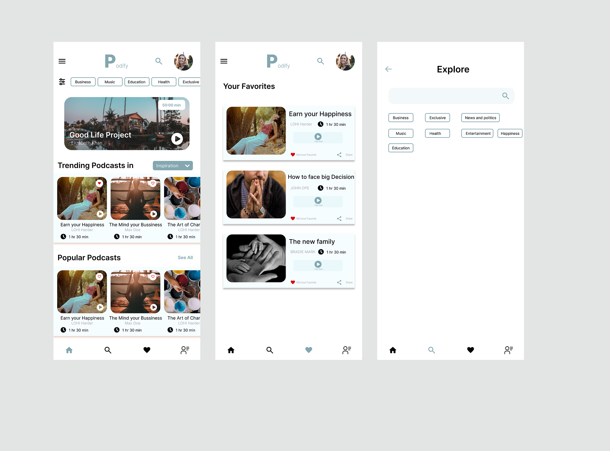 Daily UI Day 44 Favorite by Edlawit G on Dribbble
