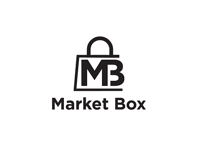 Market Box Logo bag design logo logo bag logo maker logo simple logo templates logos logotype market box logo market logo simple logo