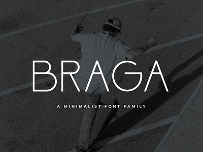 Braga Minimalist Font Family beautiful font best seller branding cricut font cursive font decorative display elegant font font graphic design heading headline minimalist modern font packaging sans serif sans serif font simple typeface wedding font