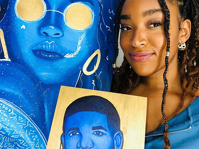 Drippity Drake & Rhi Rhi drake paint painter rhi