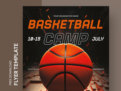 Basketball Camp Flyer Free Google Docs Template advertisement basketball basketball camp flyer camp camp flyer doc docs flyer flyer design flyers free google docs templates free template free template google docs google google docs handbill handout leaflet template word