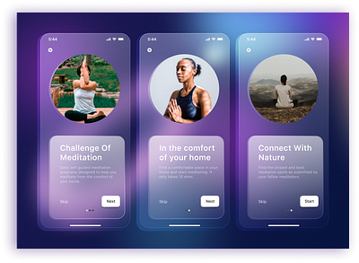 Mediation app Concept design