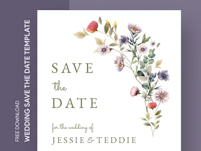 Spring Wedding Save the Date Free Google Docs Template date docs document engagement free google docs templates free template free template google docs google google docs marriage nuptials save save date save date card save the date spring template templates wedding wedding save date