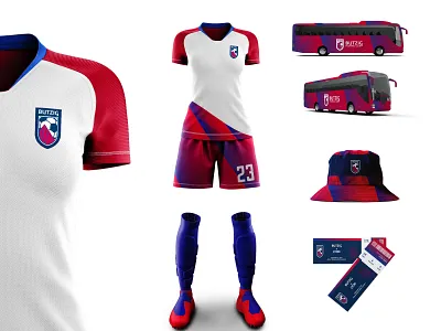 Butzig Football Club Branding branding butzig fifa football graphic design soccer women women football women soccer