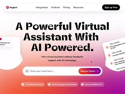Website Design - Header Interaction animation header website hire web designer homepage design interaction landing page motion ui web web design web dev web inspiration website