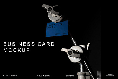BUSINESS CARD MOCKUPS 3d 3d mockup apple device branding business design graphic design illustration logo ui