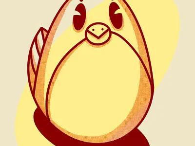 Pigeon egg design diseño doodle illustration ipadpro procreate