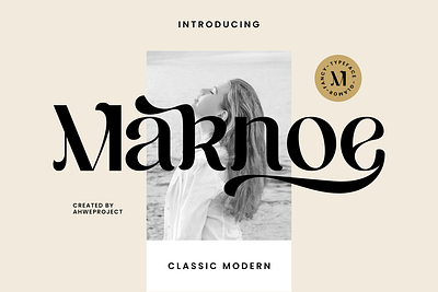Maknoe - Classic Modern Font typeface