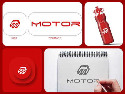 " MOTOR " Workshop Band design ]logo design brand design brand guideline brand identity design brand identity designer branding business logo futuristic logo identity design letter m logo logo design logo designer logo icon logo maker logo tepelt logotype m letter logo modern logo motor company logo typography