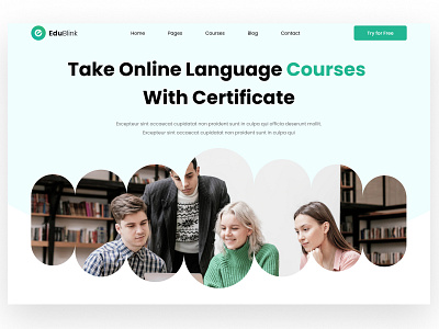 Education Landing page animation branding design desing landing page education website eeducation landing page figma design figma website fimga langing page illustration landing page larguage page suprojitsp ui ui design ux design website desing website ui website uiux website ux