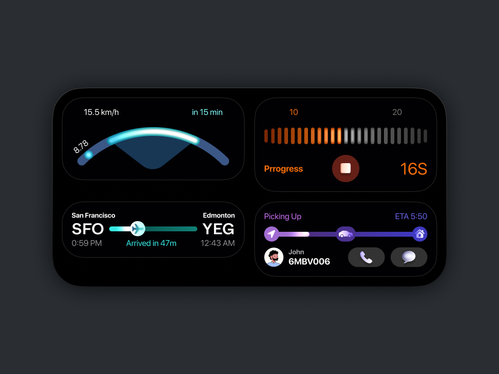 Example of App / Web UI UX Design Work