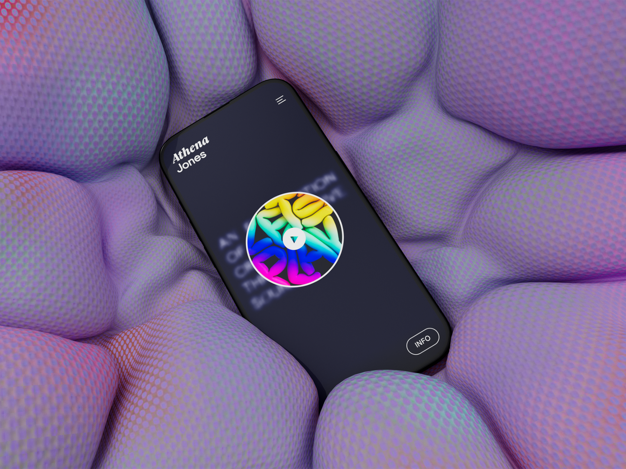 The Joyful Resilience Project 3d c4d cinema4d ui