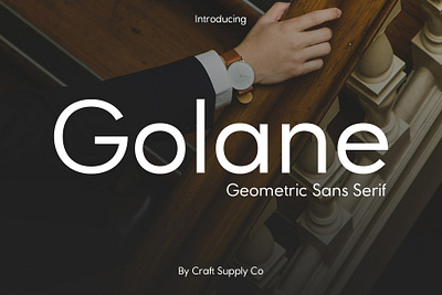 Golane Font - Craft Supply Co brush creative design elegant font illustration lettering logo typeface ui