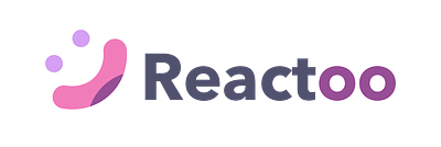 Reactoo Logo branding graphic design logo story storytelling