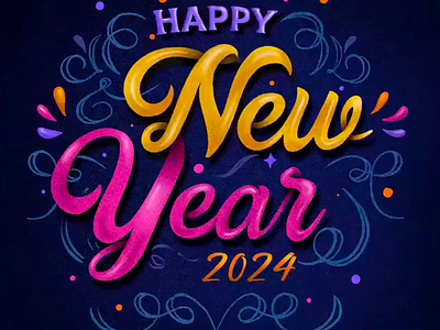Happy New Year from our tribe to yours - Lollypop 3d animation branding design graphic design happy new year motion graphics ui
