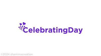 celebrating day logo design logo