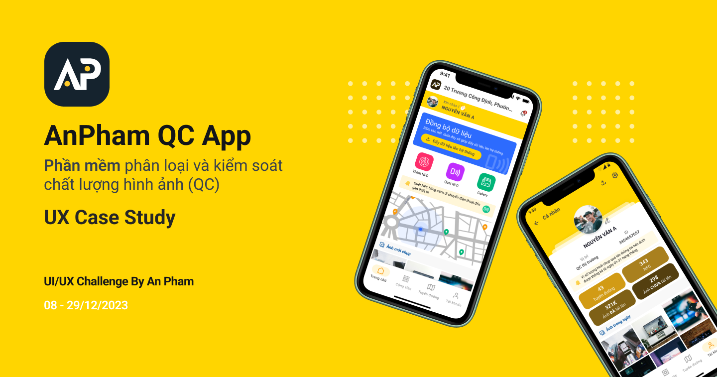 UX Case study an pham app interaction designer mobile mobile app qc app ui ui ux ux ux case study ux designer