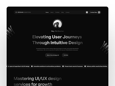 Portfolio Design app design branding design logo design mobile app personal portfolio portfolio portfolio design ui ui design ui ux ui ux design ux design web design