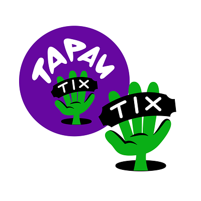 TAPAUtix Logo Design branding design doodle drawing illustration local logo malaysian tapau tapautix vector