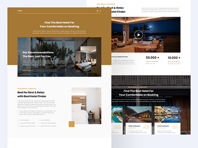 Hotel Booking Landing Page app booking dashboard designs hotel landingpage ui ux webite