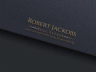 Robert Jackobs Real Estate Logo brand identity branding builders logo business logo construction logo design elite housing logo graphic design housing logo illustration logo luxury real estate logo minimalist logo modern real estate logo real estate logo trendy real estate logo vector