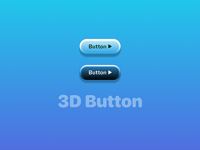 create a 3d button 3d graphic design ui
