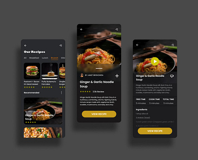 Food App Design appdesign design figma illustration ui uiux uiuxdesigner user interface webdesign websitedesign
