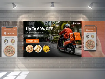 Swiggy Social Media Ads banner design creative designer graphic desiger social media ads social media post viral post. web banner