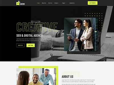 SEO and Digital Agency website built for my clients. ahamedenamul css digitalagencywebsite elementor elementorpro fiverr html javascript webdevelopment websitedesign wordpress wordpresswebsite