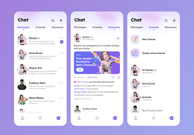 Planet J Chat ui ux