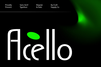 Acello Font - Craft Supply Co brush creative design elegant font illustration lettering logo typeface ui