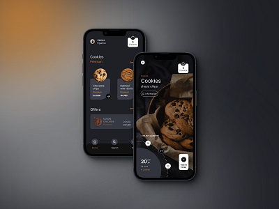 CookieCrave Design Unveiled appdesign digitalcreativity ui uiinspiration