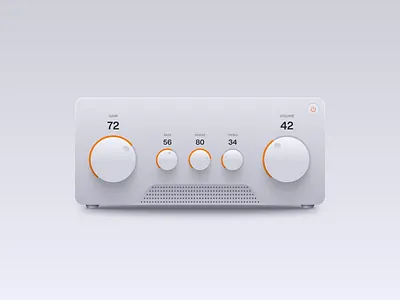 AMP amp knobs music ui