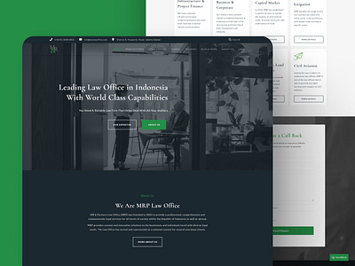 MRP Law Office | Company Profile company profile lawyer no code ui web design web development