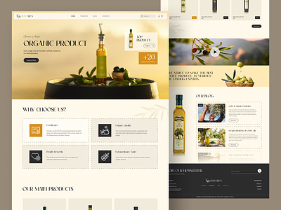Olive Oil Store Web Design ecommerce farm oil olive olive oil web web design website