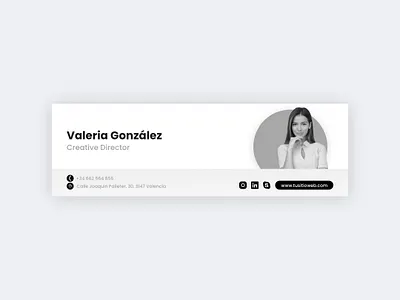 Signature Email Design design email marketing signature social media template