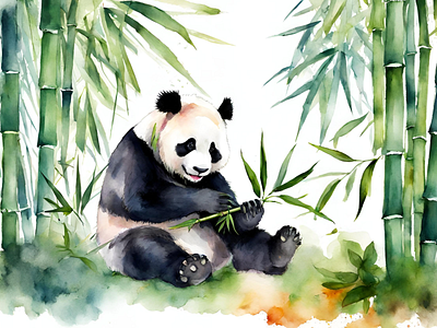 Panda 2 design graphic design illustration vector