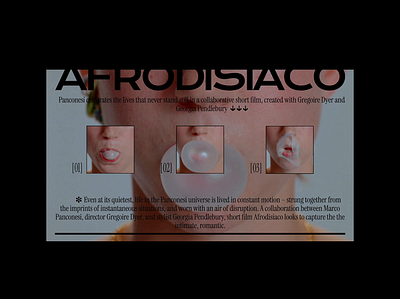Afrodisiaco concept conceptual creativeweb desktop graffity graphic design homepage interactive landing typography ui video visual design web webdesign