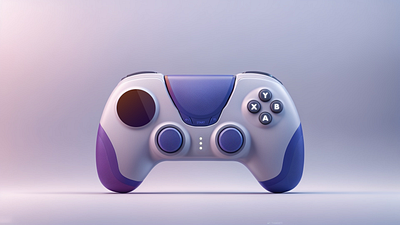 Gamepad Concept 3d branding concept game gamepad gamers gaming graphic design popular realistic top