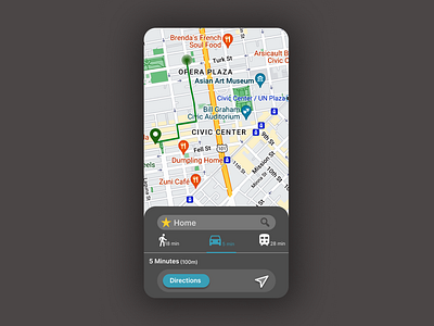 20 Location Tracker dailyui dailyuichallenge design designer figma location tracker mapmaker uidesigner