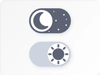 Dark Mode Toggle 3d animation branding design figma graphic design illustration typography ui ux vector web