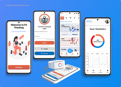 FITNESS TRAKER MOBILE APP.