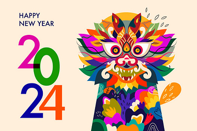 Chinese Dragon 2024 Font wallpapers