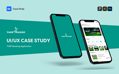 Turf Tracer - Turf Booking App casestudy figma ui uiux ux ux case study uxdesign uxresearch