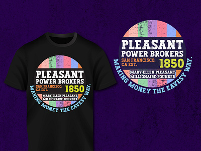 T Shirt Design - "Pleasant Power Brokers" advertisingagency atshirtaday atshirtco besttshirts comfortableshirts digitalagency graphicdesigner graphictees innovatixhub newtshirts powerbroketees tees teescollection teesshop tshirt tshirtdesign tshirtfashion tshirtprinting tshirts tshirtsstyle