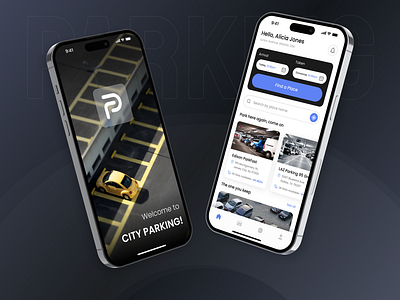 Smart Parking App app design car parking app mobile app mobile app design parking app parking app design parking app development smart parking app ui design uiux uiuxdesign vehicle parking app