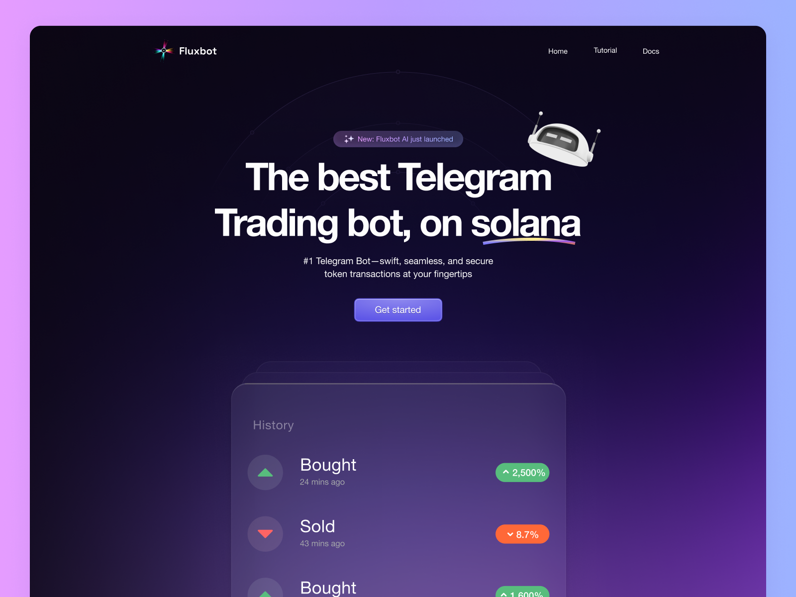 FluxBot - Telegram Trading Bot by Peter Edebeatu on Dribbble